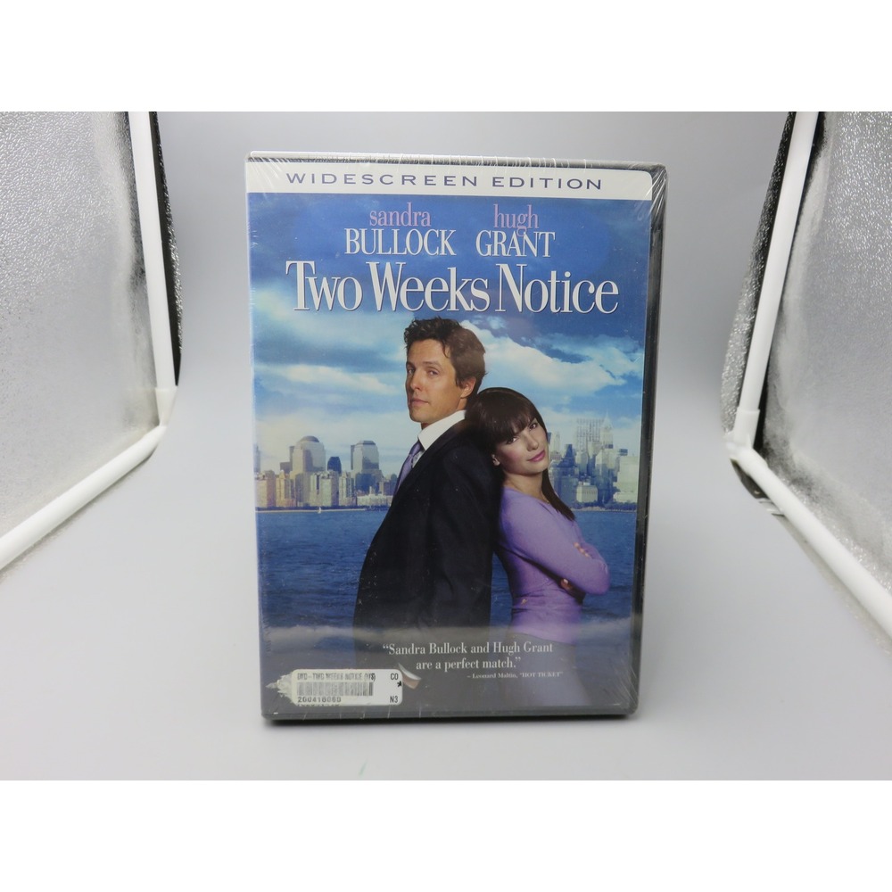 Two Weeks Notice DVD Sandra Bullock Hugh Grant Widescreen Edition Rom-Com